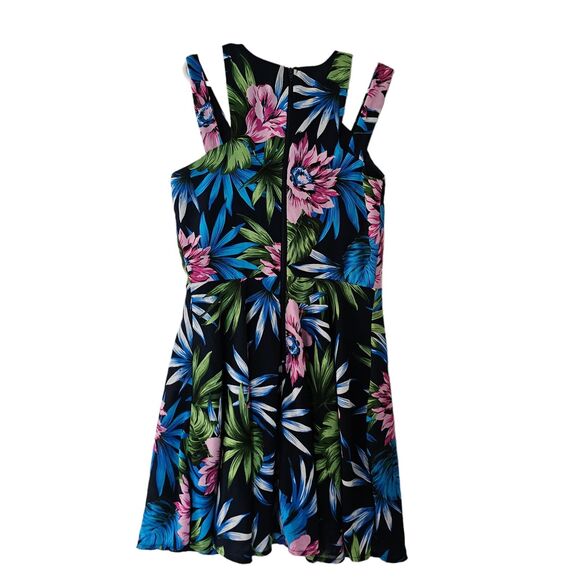 Penelope Tree Miss Behave Girls Floral Aloha Dress‎ Size M 8 Years Fit Flare - Picture 7 of 9